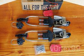 22 Designs 701233681751 Axl Telemark Bindings - Small Size Free Pivot Twenty Two