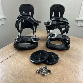 Ff2000 5150 Fifty One Snowboard Bindings Size Medium Aluminum Heel Cup
