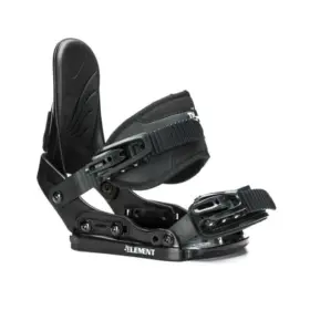002-003-1-15 5th Element Stealth Jr Kids Snowboard Bindings Black My25