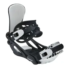 002-004-1-ml 5th Element Covert Mens Snowboard Bindings Black/white Medium/large My25