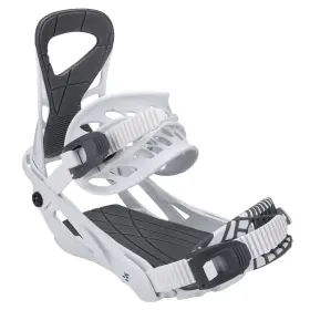 002-008-1-lxl 5th Element Covert 2 Mens Snowboard Bindings White/gray Large/x-large My26 002-008-1-lxl 5th Element Covert 2 Mens Snowboard Bindings White/gray Large/x-large My26