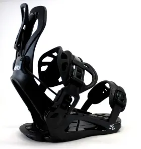002-009-1-l 5th Element Flash Snowboard Bindings Unisex Large Black Us 9-13 Easy Entry