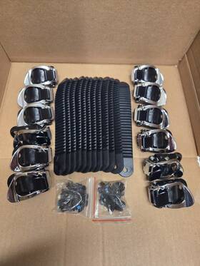 Abc Parts 223 815 716 165 Toe Special Sb Kit Buckles Straps Hardware. Units Of 12each 40pc For
