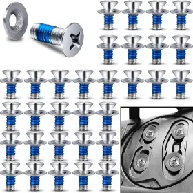 Ad-snowboard-screw-set-64pcs Adnee 64pcs Snowboard Binding Screw Set - Snowboarding Mounting Screws With Snow