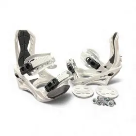 Altitude Boardwerx 717052432122 New 2025-25 Womens Inch Rider Snowboard Bindings White S/m 6.5-9.5