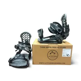 Altitude Boardwerx 717052432160 Womens Inch Session Pro Premium Snowboard Bindings S/m 6.5-9.5