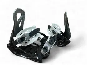 Alt-08whjr Altitude Boardwerx Jr Kids Inch Ripper Snowboard Bindings Sizes 3-6 Black/white