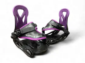 Alt-14sm Altitude Boardwerx Toddler Girlsft Inch Ripper Mini 4x4 Snowboard Bindings 1k-3k Black/purple