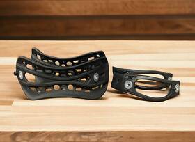 Altitude Boardwerx Alt-19bkxl Inch Rider Binding Ankle And Toe Strap Replacements Black L/xl 9-12