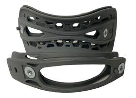 Altitude Boardwerx Alt-19gysm Inch Rider Snowboard Binding Ankle And Toe Strap Replacement Grey S/m