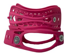 Altitude Boardwerx Alt-19pksm Inch Rider Snowboard Binding Ankle And Toe Strap Replacements Pink S/m