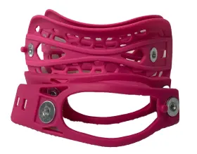 Alt-19pksm Altitude Boardwerx Inch Rider Snowboard Binding Ankle And Toe Strap Replacements Pink S/m