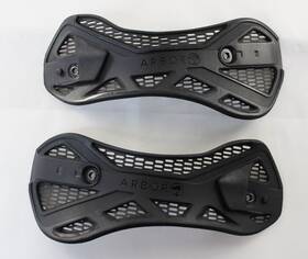 Arbor 121000003 New Set Womens Snowboard Bindings Ankle Straps Small Black