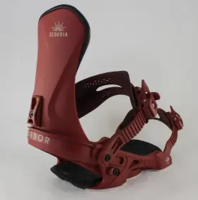 124960301 Arbor Sequoia Snowboard Bindings Womens Small/medium Us 5-7 Maroon New