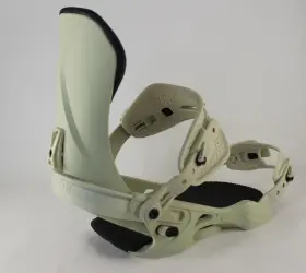124960401 Arbor Sequoia Snowboard Bindings Womens Small/medium Us 5-7 Bone New