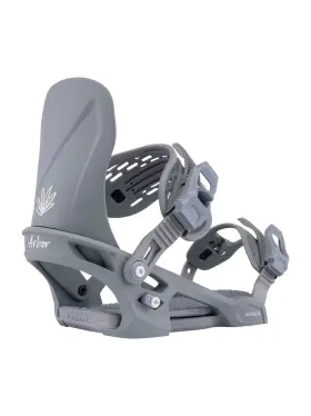 1269401 Arbor Acacia Snowboard Bindings - Womens 2026 Medium / Slate/marshmallow