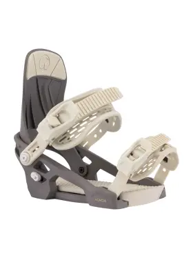 126940201 Arbor Acacia Womens Snowboard Bindings Plum/ivory Small My26