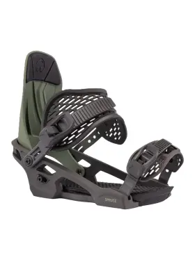 126950202 Arbor Spruce Mens Snowboard Bindings Sage/black Medium My26 126950202 Arbor Spruce Mens Snowboard Bindings Sage/black Medium My26