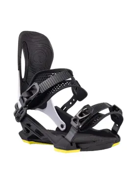 126990202 Arbor Cypress Mens Snowboard Bindings Black/white Medium My26