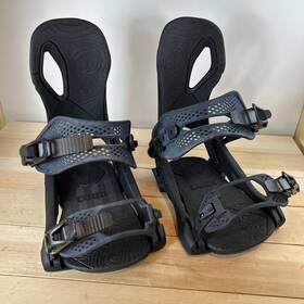 Arbor 5254 Men S Cypress Snowboard Bindings Used Size M/l Black #5254