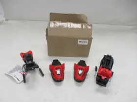 1149297 Atomic C5 Gw Snow Ski Bindings Red And Black