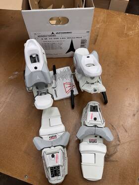 Atomic Em10 Ski Bindings-new- Gw L80 White/red