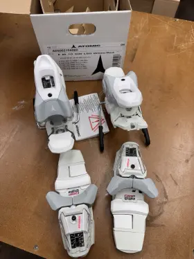 Em10 Atomic Ski Bindings-new- Gw L80 White/red