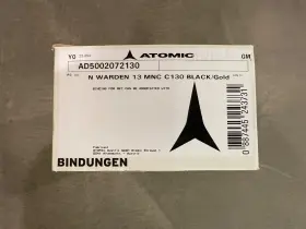 Warden13 Atomic Brand New 2024 Warden 13 Mn Bindings Size 130mm Brakes