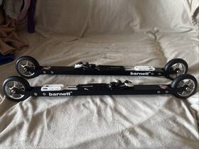 Barnett Rse-610 Binding Nnn Black Roller Ski Skating Medium Wheels