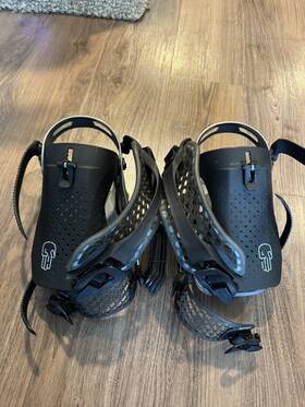 Bataleon 720701602922 Astro Asymwrap Black M/l Snowboard Bindings Used