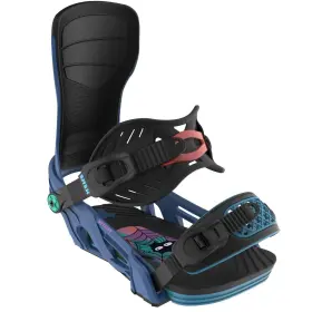 24bn011-blue-m Bent Metal 24bn011-blue-m/l Stylist Womens Snowboard Bindings Blue Medium/large My25