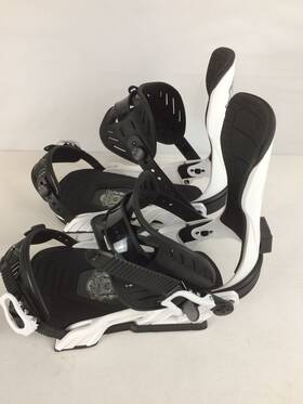 Bent Metal 730553976209 Excellent Transfer Mens Snowboard Bindings White Large My25