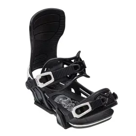 Bent Metal 841049150956 Transfer Bindings Black Silver Medium