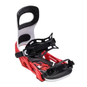 Bent Metal 841049162324 Bolt Bindings White Red Medium