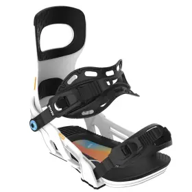 My25 Bent Metal 841049179841 Beam Womens Snowboard Bindings White Small/medium