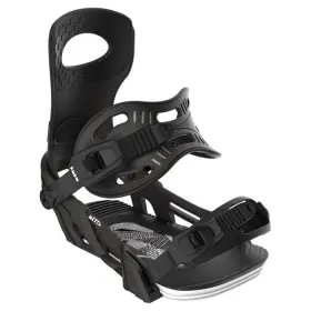 My26 Bent Metal 841049184791 Metta Womens Snowboard Bindings Black Medium/large