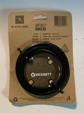 Black Line 760285600117 Snowboard Adaptability Ring B2 New On Packaging Black Line 760285600117 Snowboard Adaptability Ring B2 New On Packaging