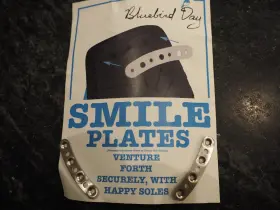 Blu-bp03 Bluebird Day Smile Plates 75mm Nordic Norm New