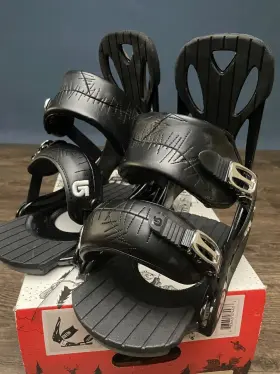 Burton 008513504085 Custom Bindings Large 2009 - No Hardware