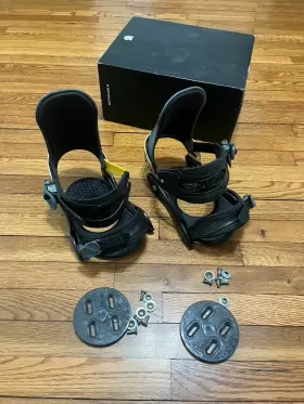 Burton 009003439894 Cartel Re Flex Snowboard Bindings Mens Size M 8-11 Black Retail 230