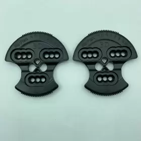 Burton 009518845883 New Snowboard 3d Hinge Disc Re Flex Black Pair