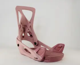 Burton 010510544865 Step On Reflex Snowboard Bindings Womens Large 9-11 Powder Blush New