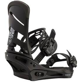 Burton 10546107 Mens Mission Re Flex Snowboard Bindings - Black