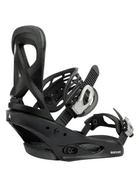 10552108001 Burton Scribe Snowboard Bindings - 2025 Womens Large / Black