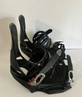 10557106021s Burton Lexa Est Snowboard Bindings Mens Small Black