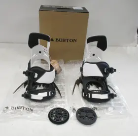 10557107001 Burton Nidecker Moun-x Womens Snowboard Bindings Size Large White