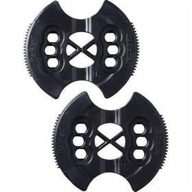 Burton 124841000011sz New Set Reflex Snowboard Bindings Mounting Discs Black Channel