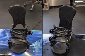15146103004 Burton X-base Re Flex Bindings Large Black Lightweight High End