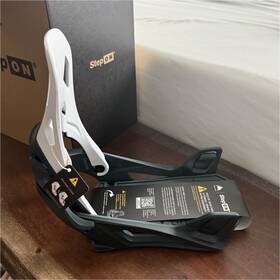 Burton 17283110303 Step On Mens Snowboard Bindings Medium Deepemd/white