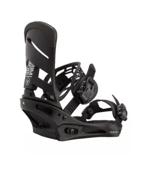 Burton 193177028899 2023 Mission Re Flex Snowboard Bindings Large Us Mens 10 Black